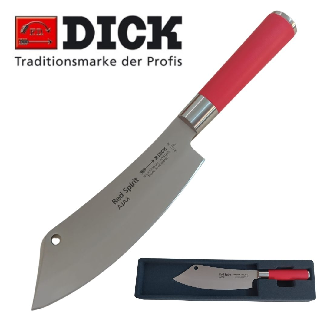 סכין שף רד ספיריט עם חריטה דיק DICK Red Spirit Ajax 